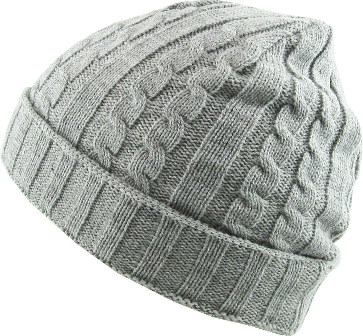 Cuffed Cable Knit Beanie | KBETHOS Cuffed Cable Knit Beanie | KBETHOS